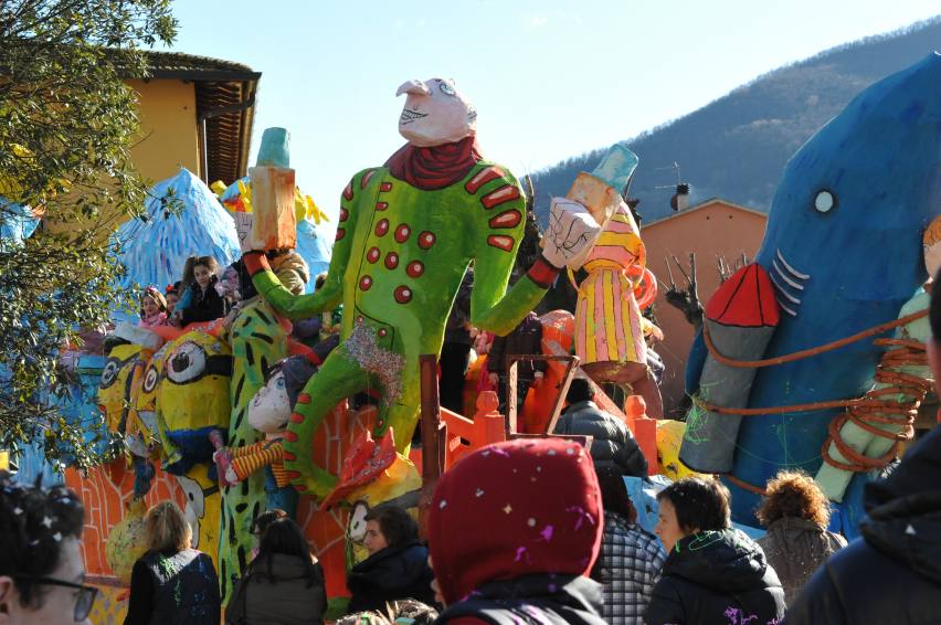 Carnevale at Dicomano, Mugello, Tuscany