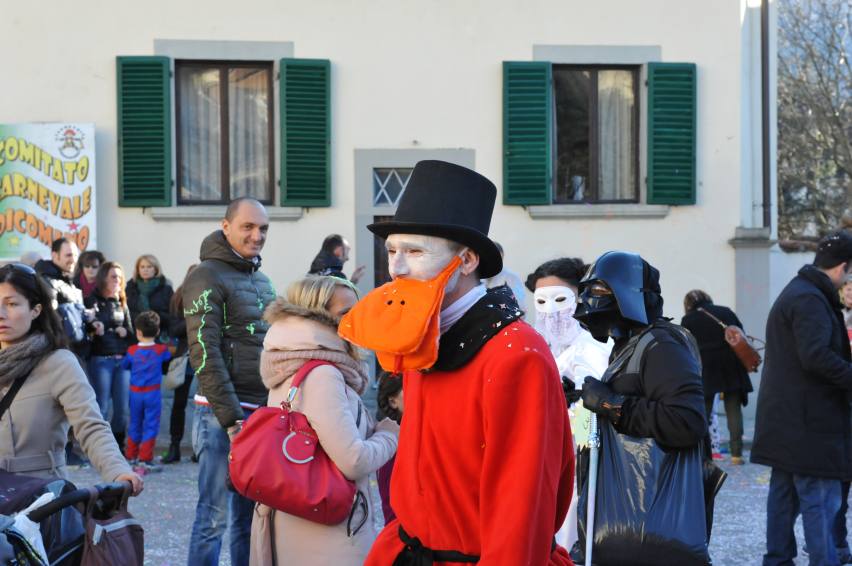Duck Clown at the Carnevale at Dicomano, Mugello, Tuscany