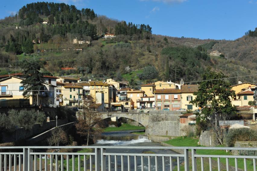 View of the Town of Dicomano, Mugello, Tuscany